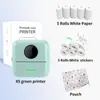 Mini Impresora Transfronteriza Pequeña Portátil Mini Bolsillo Etiqueta Foto Error Térmica Bluetooth