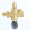 Válvula Automática de Reposición de Agua de Latón Aire Acondicionado Central Caldera Solar Montada en Pared Tanque de Expansión Inyección de Agua 4/6 DN15 20