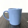 Canecas de Cerâmica para Comércio Exterior com Designs de Logo Personalizados, Copos de Água Criativos Simples em Cor Sólida para Venda Transfronteiriça, Canecas para Atacado