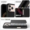 Adecuado para Funda de Teléfono Apple 17 con Ranura y Recubrimiento de Resina, Cubierta Protectora iPhone 18 Pro Max, Material de Cuero de PC+TPU para iPhone 15