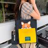 Bolsa de Lona Bolsa de Mão Feminina Bolsa de Ombro Estudante Aulas Particulares 2025 Nova Bolsa de Tecido da Moda Bolsa Tote Bolsa Transversal Dropshipping