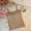 Camisola de color liso a la moda para mujer, combinable con todo, primavera 2024, nuevo estilo, espalda descubierta, estilo puro deseo, top adelgazante que favorece la figura.