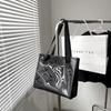 Bolso de Hombro de Moda Nuevo para Mujer 2026, Bolso Pequeño Texturizado de Verano, Bolso de Mano Transparente, Bolso para Tutorías Estudiantiles