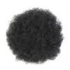 Bolsa de Pelo Falso Oruga Bolsa de Pelo Explosiva Peluca Africana Brote Moño Esponjoso Moño afro puff