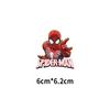 Novo padrão Homem-Aranha Acessórios decorativos DIY para roupas Impressão em camiseta tinta branca Impressão por transferência térmica Hot stamping agora uma peça