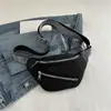Riñonera para Mujer de Gama Alta con Brillantes de Diamante Bolso Cruzado de Moda Diseño de Nicho Bolso para el Pecho Estilo Ins Bolso Pequeño tipo Satchel Bolso de Hombro Casual de Moda