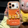Funda Naranja Estrella para Teléfono Apple 17 iPhone 16 Pro Max Huawei Mate 70 Honor Cubierta Protectora