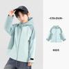 Jaqueta Masculina Duoduo, Roupa Infantil Outdoor Estilo Montanha, Novo Modelo Primavera e Outono 2026, Blusa Estampada Patchwork para Crianças Maiores, Tendência