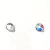 Abanico Rey Brillante con Diamantes Ss4 Ab Sueltos Transparentes Redondos Flatback Aurora Symphony Cristales para Uñas Rhinestones