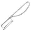 Pelador de Acero Inoxidable, Pelador de Acero Completo, Pelador de Frutas y Verduras, Pelador de Coco, Pelador de Acero Inoxidable, Gadget de Cocina