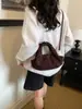Bolso de hombro informal de moda, gran capacidad, estampado de leopardo, nuevo diseño estilo coreano, versátil para ir al trabajo, bolso de mano