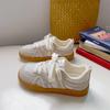 Beier Plataforma de Costuras Casual Zapatos de Entrenamiento Alemanes para Mujer 2024 Nuevo Otoño Tenis Dopamina Zapatos Casuales Amarillos