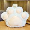 Almohada de mano cálida con forma de garra de gato para niños y niñas, juguete de peluche para dormir, almohada de dibujos animados de invierno, muñeca de mano linda
