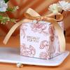 Caja de Dulces Caja de Dulces Estilo Pastoral Personalizada Celebridad de Internet Caja de Dulces de Compromiso Caja de Embalaje para Bolsas de Dulces de Lujo Caja de Regalo Caja Vacía