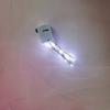 Nueva cadena de luces led luminosas, alambre de cobre, pila de botón, lámpara electrónica, cajita blanca pequeña, caja de regalo de flores, decoración de lámparas pequeñas de colores