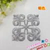 Accesorios de Ropa cosplay Animación Vestido Disfraz Antiguo Tela Bordada Étnica Pegatinas Flor Caliente 2821#