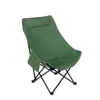 Silla Plegable para Exterior Respaldo Alto Silla Luna Camping Portátil Playa Silla de Pesca Silla de Camping para Bocetos Se Puede Imprimir