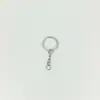 Argola de Chave Fivela Argola Plana em Oito Mosquetão Argola de Chave Conector Grande em D Boneca Brinquedo Chaveiro em C