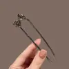 Horquilla de Cristal para el Cabello Cheongsam Francés Simple en Forma de U Tocado Antiguo Estilo Antiguo Pinza para el Cabello Accesorios para el Cabello para Mujeres