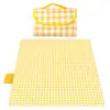Esterilla Plegable para Picnic Engrosada con Papel de Aluminio Impermeable para Exteriores Picnic Camping Playa Esterilla de Camping Esterilla para Césped Ligera
