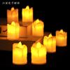 Venda por Atacado do Fabricante Velas Eletrônicas LED Realistas para Pedido de Casamento e Confissão, Velas Pequenas Tipo Tea Light Sem Fumaça com Iluminação Ambiente Emocional