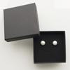 Exquisitos pendientes de estilo coreano con aguja de plata S925, pequeños y dulces pendientes de perlas de concha natural, elegantes pendientes con cuentas.