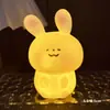 Luz de Noche de Conejo Estilo Nuevo, Adornos Lindos Brillantes, Cajas Portátiles al por Mayor, Luces de Noche para Niños, Puestos de Mercado Nocturno, Regalos