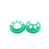 Adequado para Switch/LITE/OLED mini key caps de pata de gato, Tampa protetora de silicone para joystick NS pata de gato mini cap