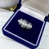 Novo Anel Aberto Ajustável de Luxo Leve para Mulheres com Pérolas de Água Doce e Estilo Palaciano Brilhante Anel de Prata Esterlina S925