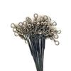 Suding pesca pesca marítima anti-mordida Luya fio de aço frontal fio de aço conector pino argola oito acessórios de equipamento de pesca