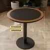 Mesas y sillas de cafetería, tienda de té de leche y postres, pastelería, sillas de comedor de madera maciza, restaurante occidental, bar, tetería, mesas y sillas de comedor comerciales