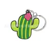 Llavero de Serie de Plantas Lindas de Dibujos Animados Colgante para Mochila Accesorios Llavero Colgante Lindo para Mochila Goma Suave de PVC