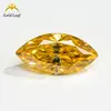 Moissanita de Colores con Forma Especial Marquise Moissanita Multicolor Piedra Suelta 1-3 Quilates Vvs Prueba de Pluma Incrustación Fabricante Stock Disponible