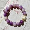 Pulseiras naturais de bodhi para homens e mulheres ao redor do dedo anel único de semente original fosco pulseira de contas de dança do leão contas texto jogo pulseira atacado