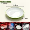 Platos de melamina, platos de plástico de grado comercial para restaurantes, platos redondos para restaurantes de comida rápida, hoteles y buffets, platos de imitación de porcelana ósea