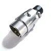 Enchufe de Aleación de Aluminio Estándar Europeo 7P Juego de Accesorios de Aleación de Aluminio Estándar Europeo Enchufe Hembra para Remolque
