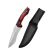 Cuchillo de exterior alta dureza afilado cuchillo táctico de campo cuchillo de exterior portátil pequeño cuchillo recto supervivencia en la naturaleza cuchillo no plegable