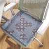 Cojín de Silla Moderno de Moda Universal Cuatro Estaciones Cojín para Silla de Oficina en Casa Verano Seda de Hielo Transpirable Fresco Cojín