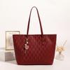 Popular na Internet Versátil Bolsa Vermelha de Casamento Feminina Noiva Bolsa de Casamento Bolsa de Mão para Casamento Grande Capacidade Bolsa Transversal Bolsa Tote