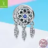 Yiziy S925 accesorios de plata de ley collar personalizado colgante accesorios de pulsera atrapasueños SCC718
