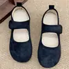 Zapatos Casuales de Mujer Verano 2026 Nuevos Mary Jane de Moda Suela Suave Cómodos de Velcro Elegantes Versátiles Slip-On