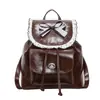 Mochila de Renda com Laço Feminina para Mulheres 2026 Nova Doce Casual Uso Escolar Design de Nicho