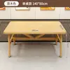Combinación de Mesa y Silla para Restaurante de Comida Rápida Restaurante Tienda de Fideos Tienda de Desayunos Mesa de Comedor Económica Hotel Catering Comercial Mesa Rectangular