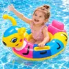 Anillo Inflable de PVC para Niños con Dibujos de Animales Anillo Flotador Asiento Inflable para Bebés Juguetes para Jugar en el Agua de la Piscina Fabricante Venta al por Mayor