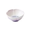 Taza de Té de Cerámica Pintada a Mano con Boca de Flor Moji Juego de Té Kung Fu Taza Maestra para el Hogar Mariposa Bajo Esmalte Púrpura Degradado
