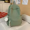 Mochila Escolar para Campus para Mujer, Mochila de Cuadros Simple Estilo Coreano para Estudiantes de Secundaria y Preparatoria, Mochila Casual de Gran Capacidad para Viajes