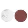Los fabricantes venden disco de lija de flocado de fibra de 2 pulgadas - 9 pulgadas carpintería metal pared disco de lija autoadhesivo lijado