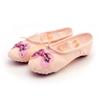 Sapatos de Dança Infantil Jardim de Infância Dança de Apresentação Sapatos de Garra de Gato de Sola Macia Dança de Ballet Indoor Dança do Corpo Menina 8002