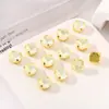 Nuevo Colgante de Satélite de Cuatro Garras con Strass y Agujero Cosido a Mano Strass de Garra Única Strass de Vidrio Joyería DIY Accesorios para Ropa Materiales Auxiliares