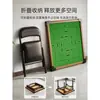 Mesa de comedor para dos personas hogar apartamento pequeño tablero de mesa de mahjong mesa especial Guandan mesa de mahjong plegable mesa de ajedrez y cartas frotada a mano